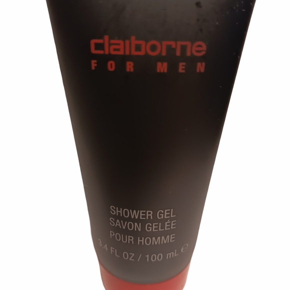 NWOT Large 3.4 Oz Claiborne For Men Shower Gel - Picture 11 of 17